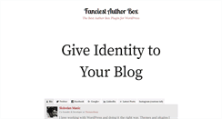 Desktop Screenshot of fanciestauthorbox.com
