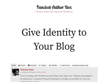 Tablet Screenshot of fanciestauthorbox.com